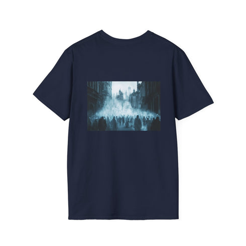 City Ghosts Walking T-Shirt Design