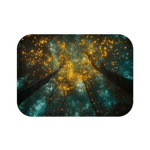 "City Lights Glowing Bath Mat"