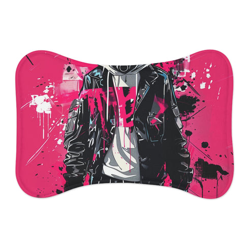 "City Paws Urban Typography Mat"