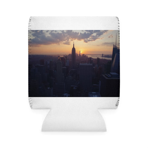City Sunset Can Cooler Sleeve