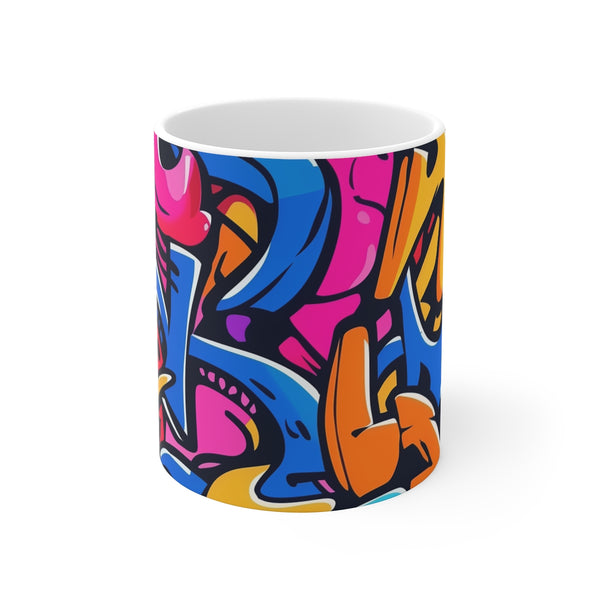 "City Vibe Graffiti Mug"