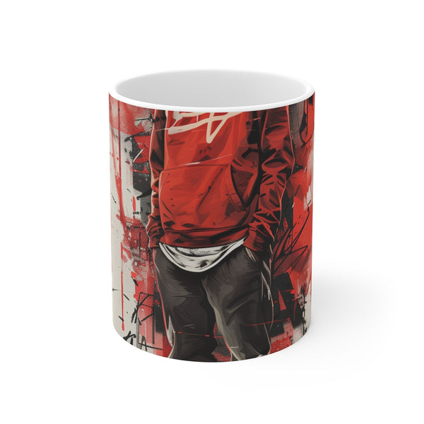 "City Vibes Typography Coffee Mug"