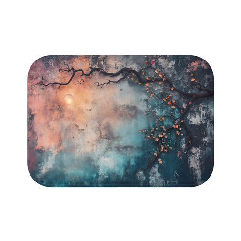 "City Wall Bath Mat Vines"