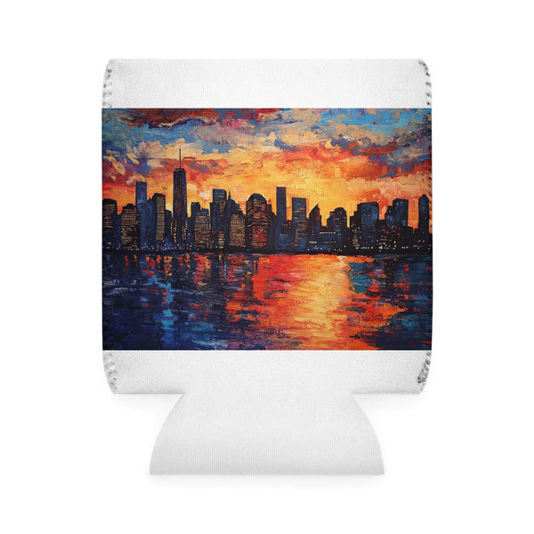 Cityscape Can Cooler Sleeve: Big Apple Views