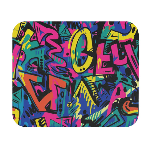 Cityscape Chaos Mouse Pad