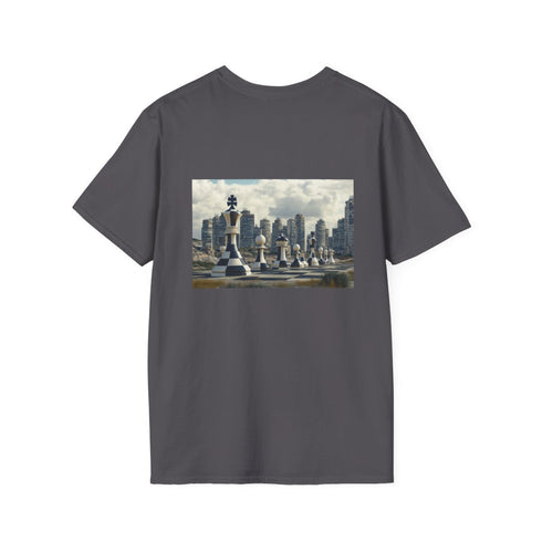 Cityscape Chess Piece Skyscraper Tee