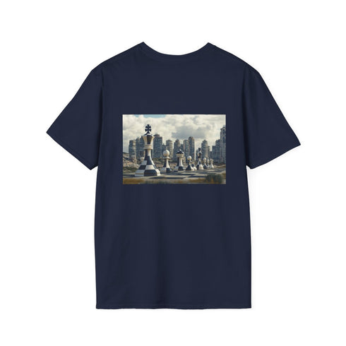 Cityscape Chess Piece Skyscraper Tee