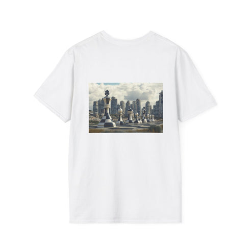 Cityscape Chess Piece Skyscraper Tee