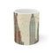 "Cityscape Coffee Mug: Manhattan vibes"