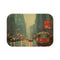"Cityscape Dream Bath Mat: Experience Urban Bliss"