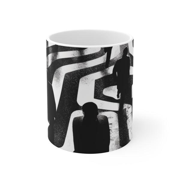 "Cityscape View Mug: Urban Elegance"