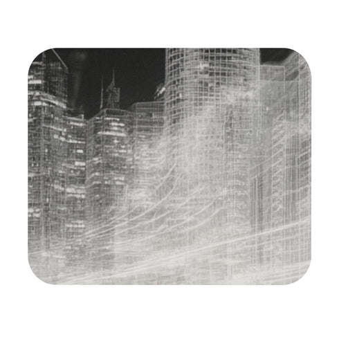 Cityscape X-Ray Mouse Pad