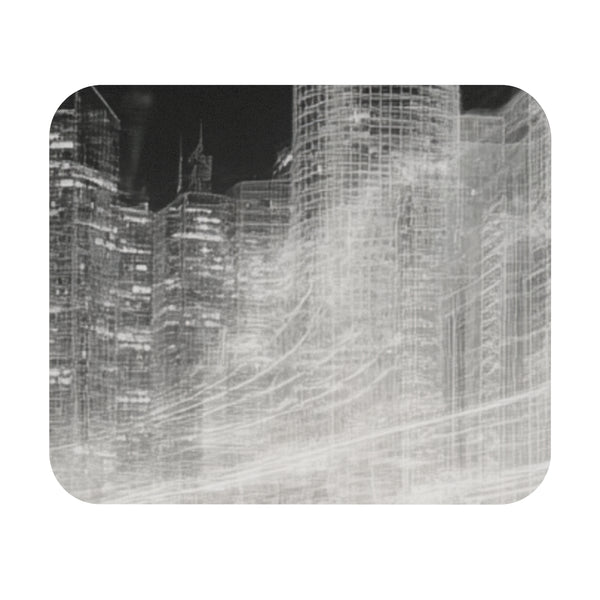 Cityscape X-Ray Mouse Pad