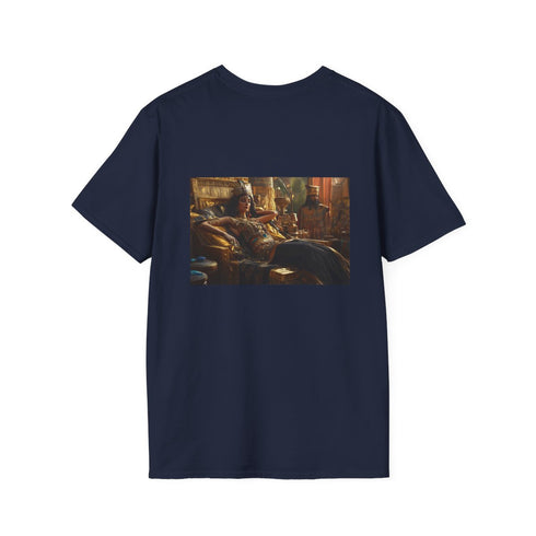 Cleopatra Golden Throne Queen T-shirt