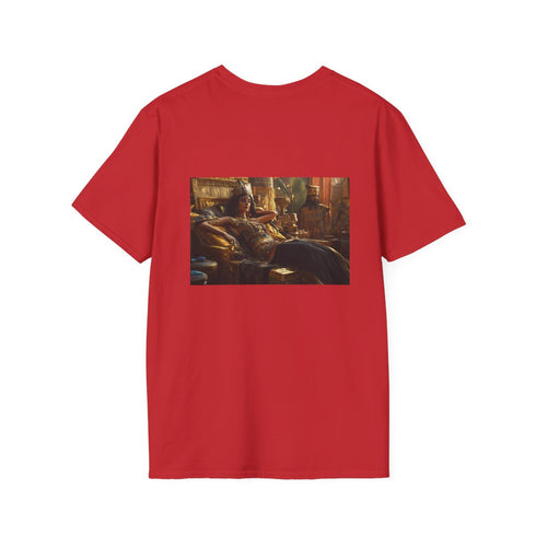 Cleopatra Golden Throne Queen T-shirt