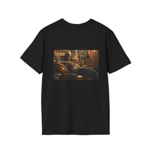 Cleopatra Golden Throne Queen T-shirt