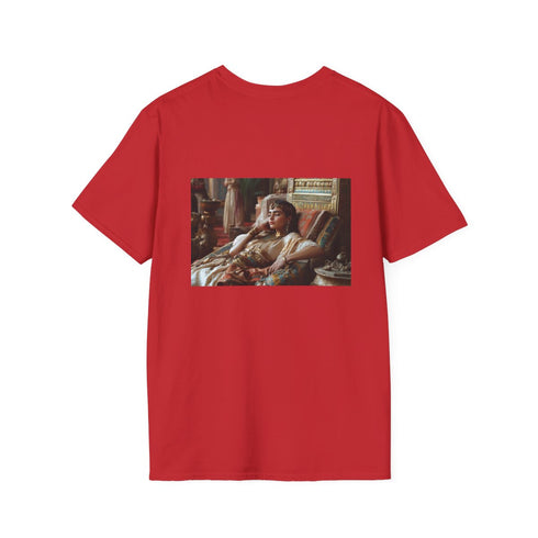 Cleopatra Reclining Golden Throne Tee