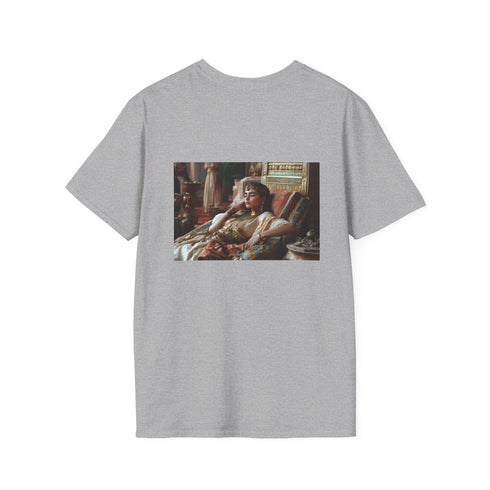 Cleopatra Reclining Golden Throne Tee
