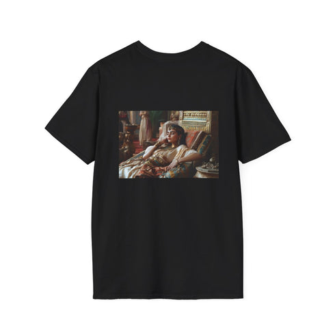 Cleopatra Reclining Golden Throne Tee