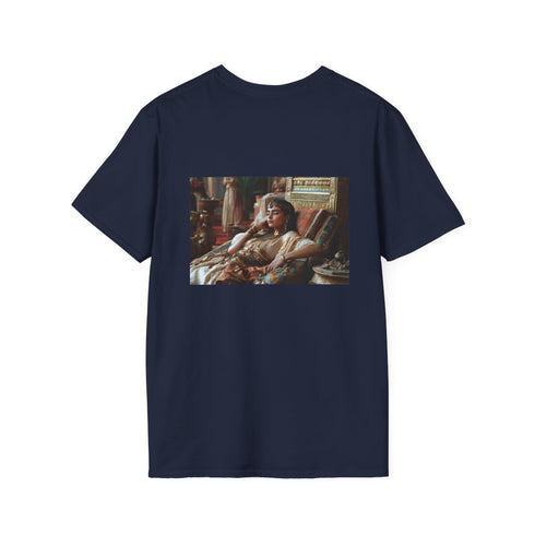 Cleopatra Reclining Golden Throne Tee