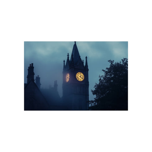 Clock Tower Reverses Time Mystically