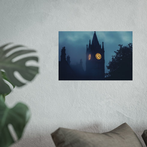 Clock Tower Reverses Time Mystically