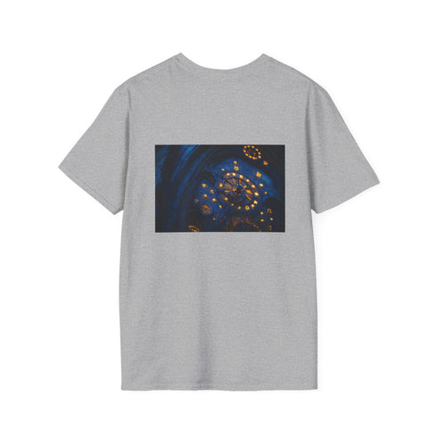 Clock Tower Stars Space T-shirt