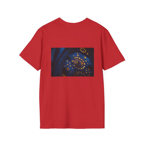 Clock Tower Stars Space T-shirt