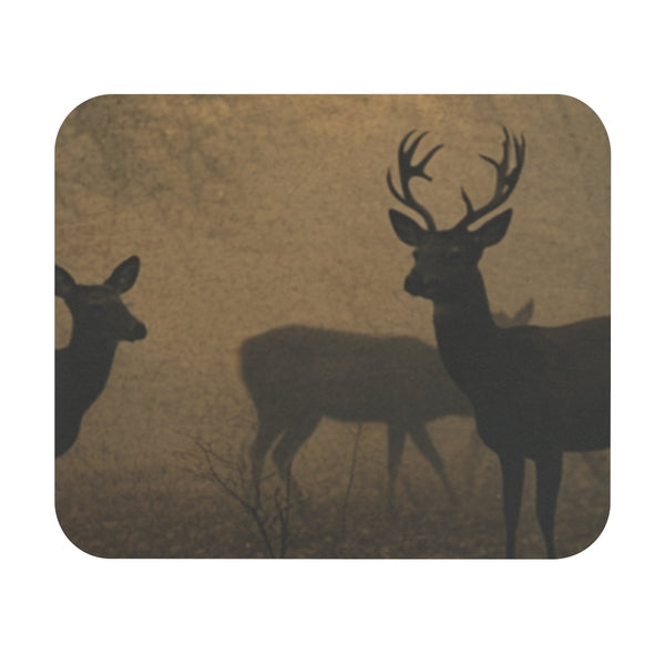 Clockwork Deer Hillside Mouse Pad