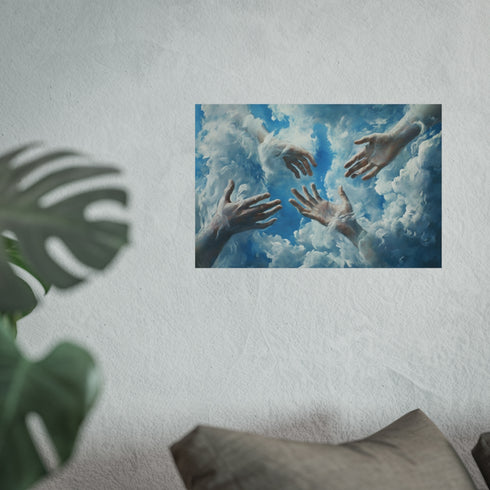 Cloud Art: 31 Hands Formed