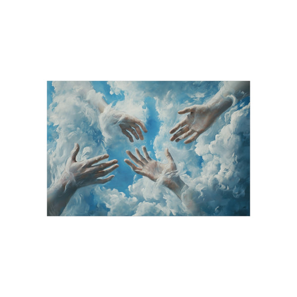 Cloud Art: 31 Hands Formed