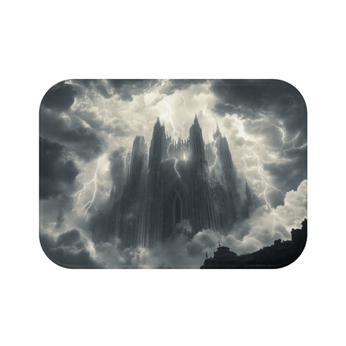 Cloud Cathedral Lightning Strike Bathmat
