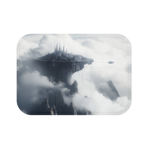 "Cloud City Bath Mat Decor"