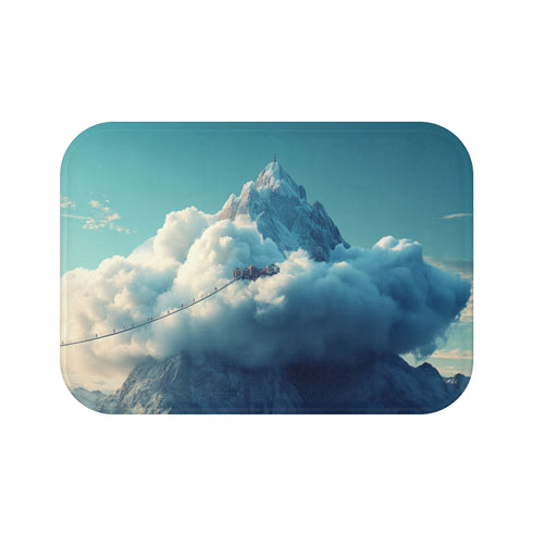 Cloud City Mountain Peak Bath Mat