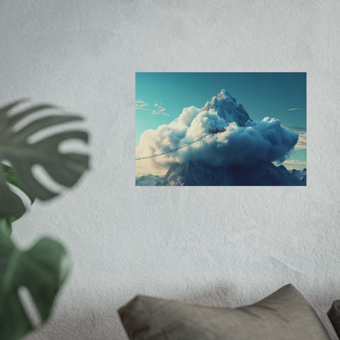 Cloud City Soars Over Mountains.