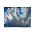 Cloud Ocean Made of Frozen Smoke Plush Fleece Throw Blanket