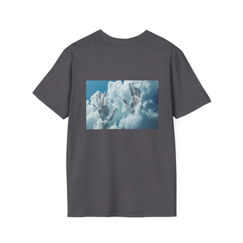 Cloudy Sky Human Hands T-shirt