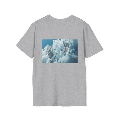 Cloudy Sky Human Hands T-shirt
