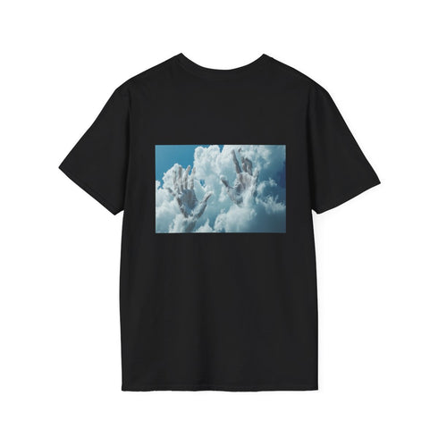 Cloudy Sky Human Hands T-shirt