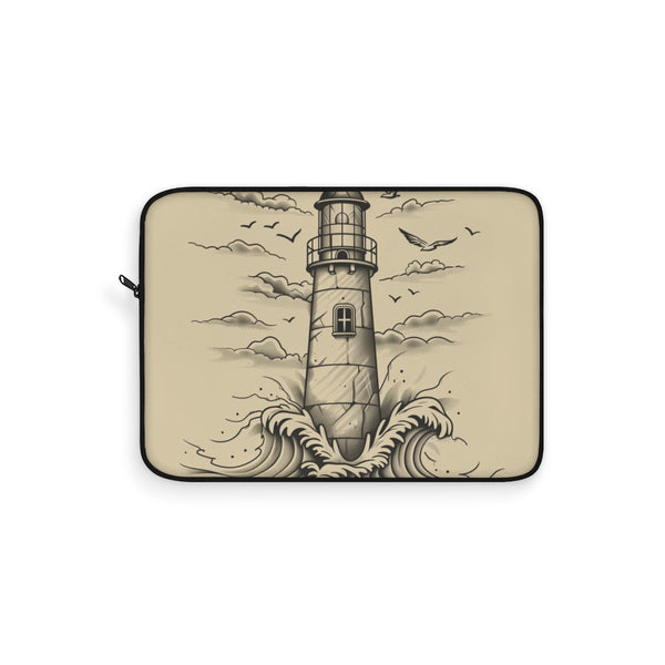 "Coastal Charm Laptop Sleeve"