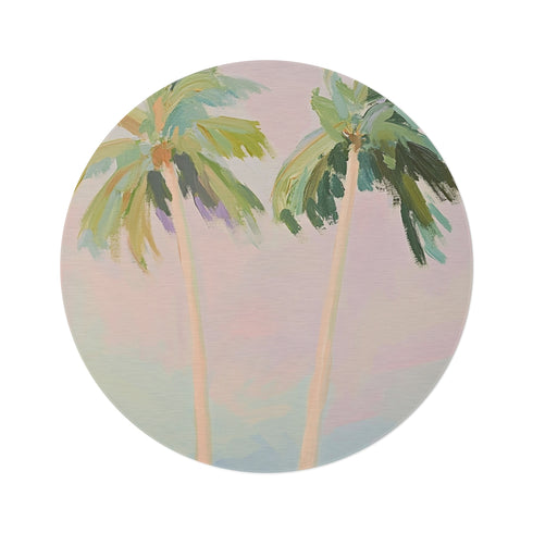 "Coastal Paradise Round Rug"