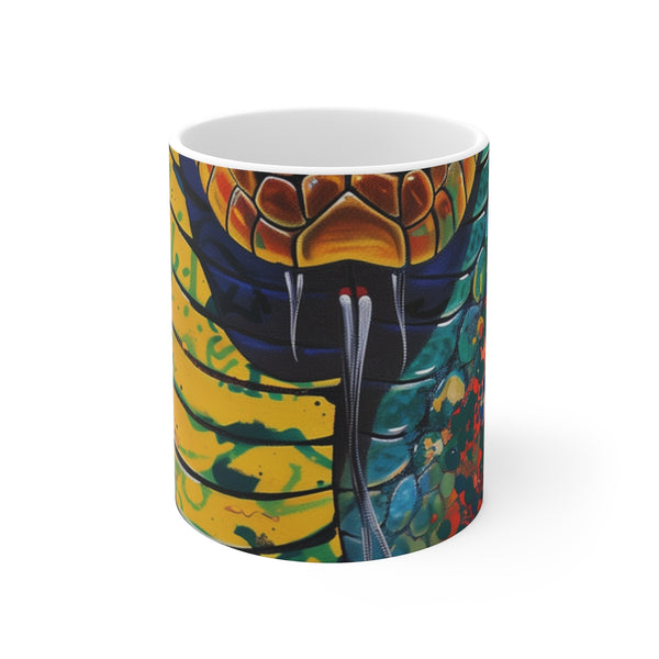 "Cobra Coffee Mug: Captivating Creations"