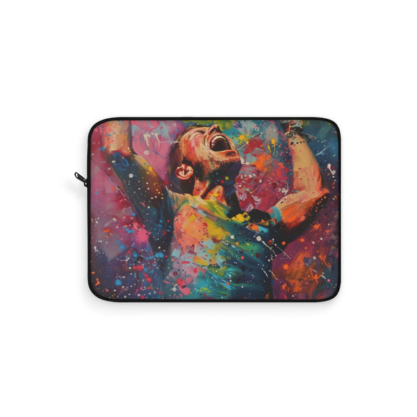 Coldplay-Inspired Laptop Sleeve: Vibrant Protection
