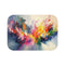 "Color Burst Abstract Bath Mat"