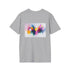 Color Burst Abstract Tee: Vibrant, Abstract, Art