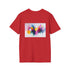 Color Burst Abstract Tee: Vibrant, Abstract, Art