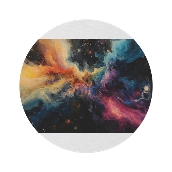 Color Chaos Vortex Rug