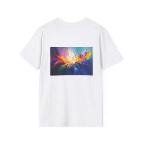 Color Explosion Abstract Tee: Bold & Vibrant Statement Piece
