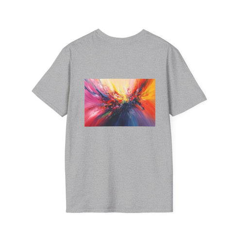 Color Explosion Abstract Tee