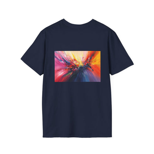 Color Explosion Abstract Tee
